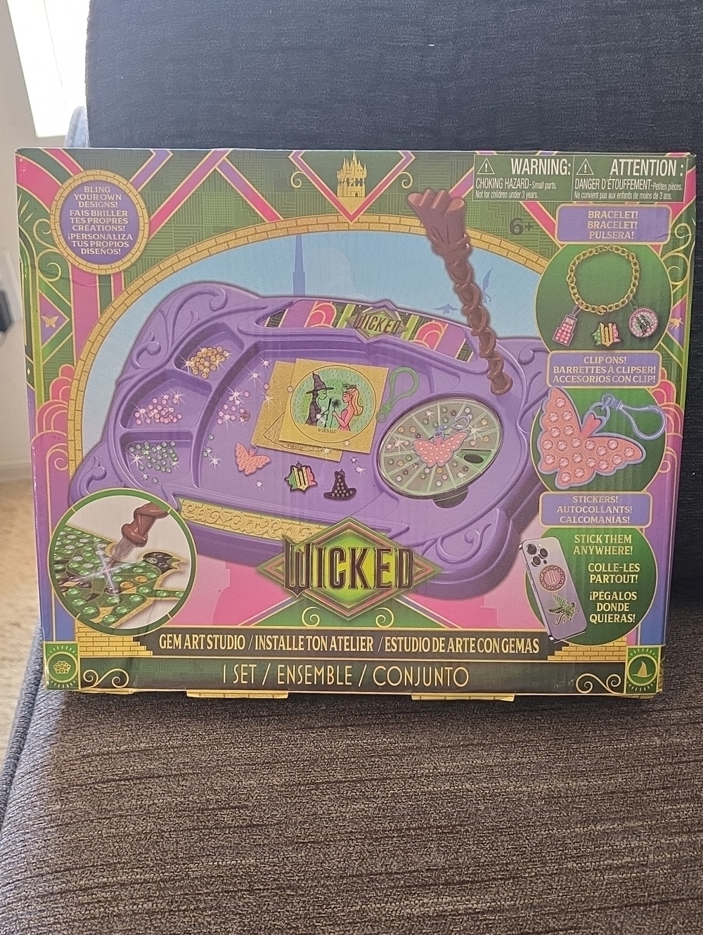 Wicked Gem Art Studio Craft Kit - Purple